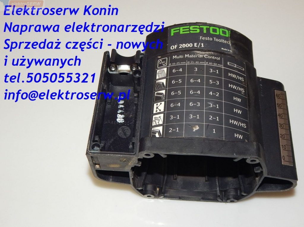 Festool obudowa do frezarki OF 2000 e/1 486981