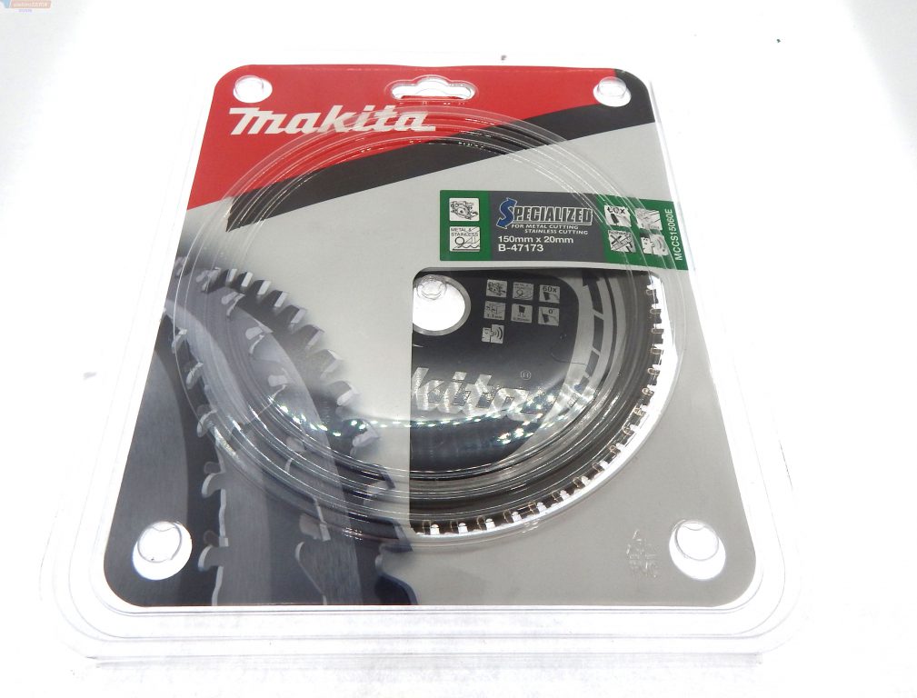PIŁA TARCZOWA DO METALU 150x20 60z DCS551 MAKITA B-47173