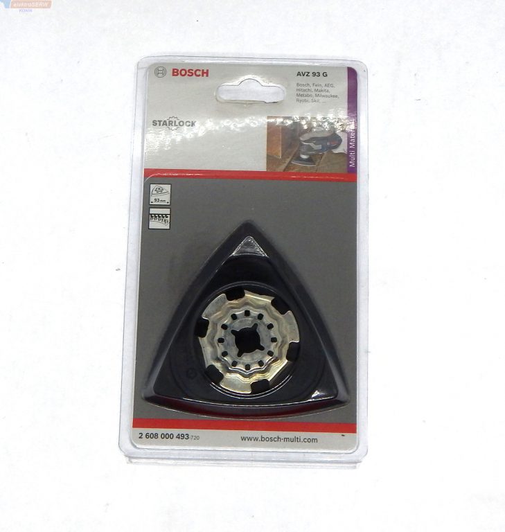BOSCH Starlock AVZ93G płyta szlifierska rzep 93mm