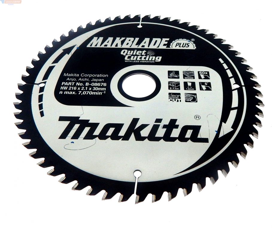 TARCZA TNĄCA MAKBLADE PLUS 216X30MM; 60Z   B-08676