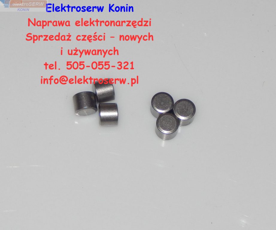 Bosch zestaw rolek metalowych