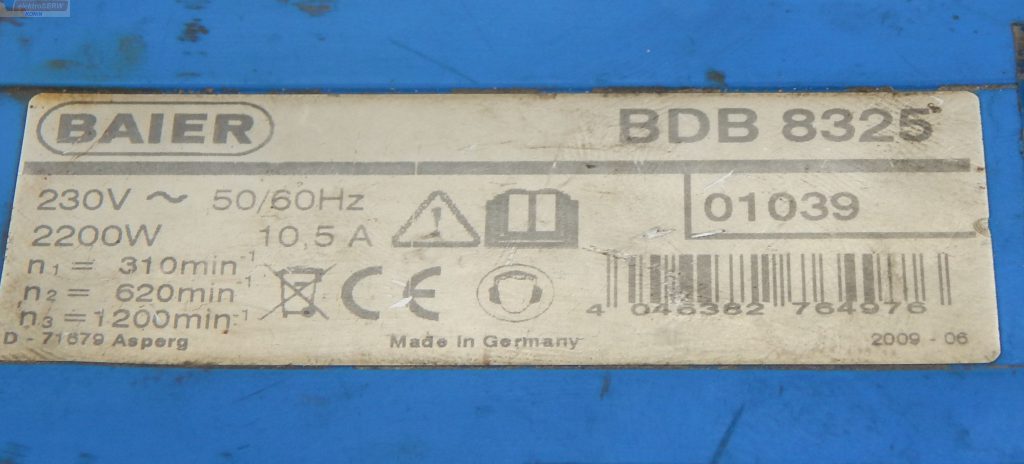 Baier stojan do wiertnicy BDB8325