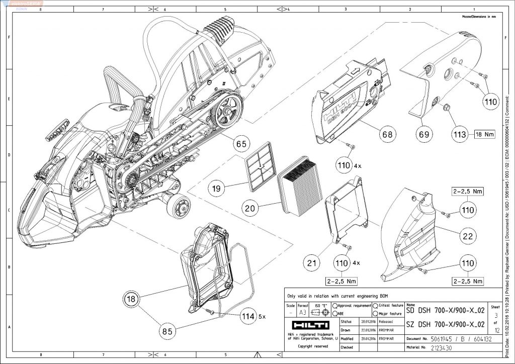 Hilti 412229 absorber