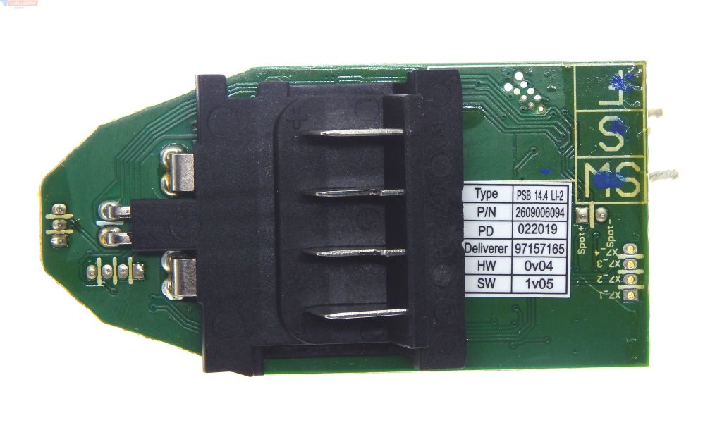 Bosch elektroniczny podzespół / elektronika do akumulatorowej zakrętarki udarowej PSB 14,4 LI-2