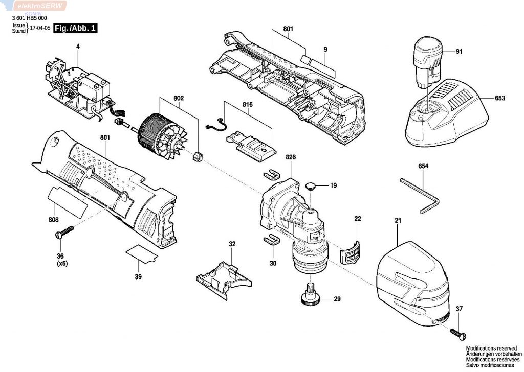 Bosch GOP12V-28 - lista części