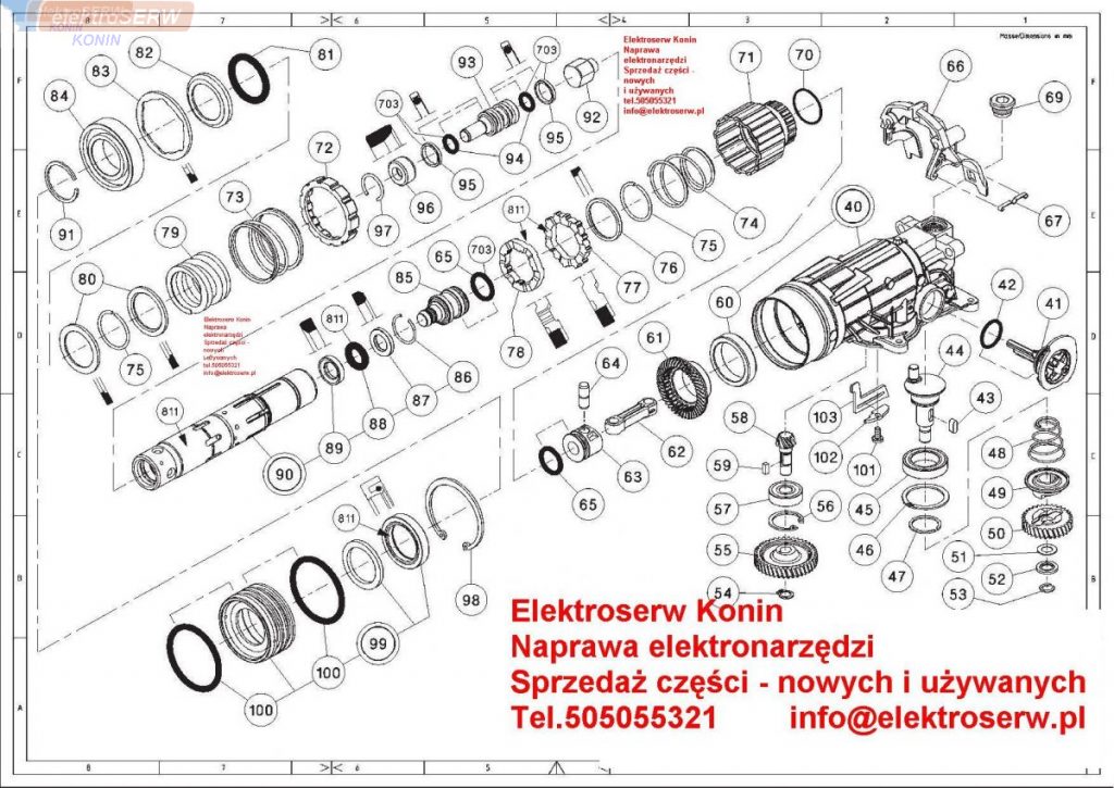 Hilti uszczelniacz tulei  do wiertarki TE16 C 405339 TE30 TE300