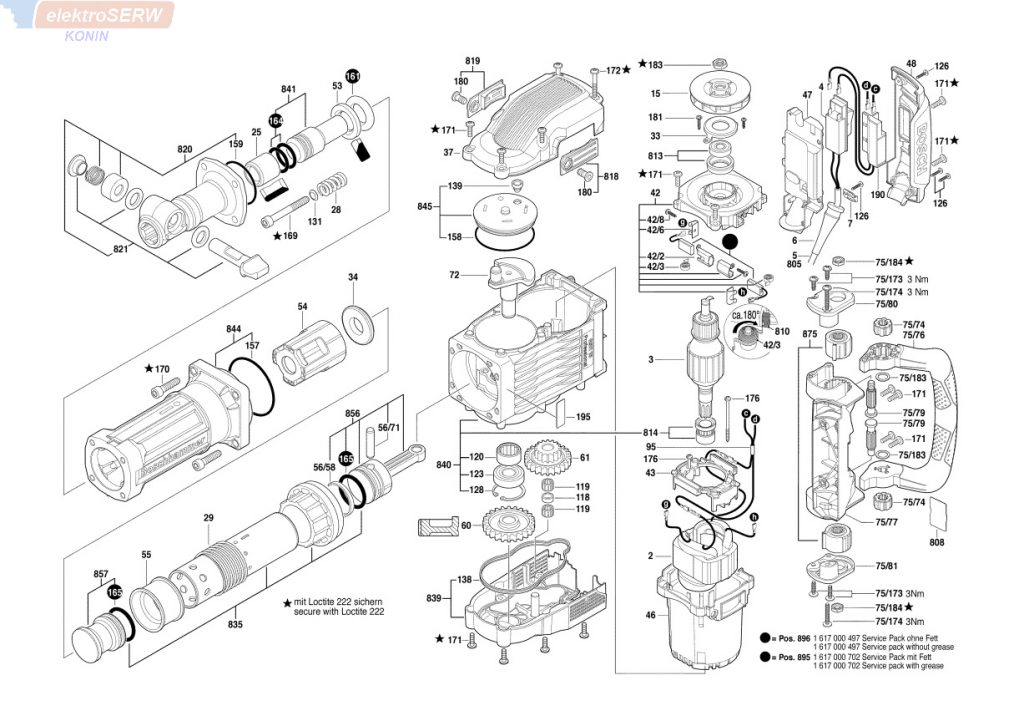 Würth młot udarowy MH 16-XE 07025751