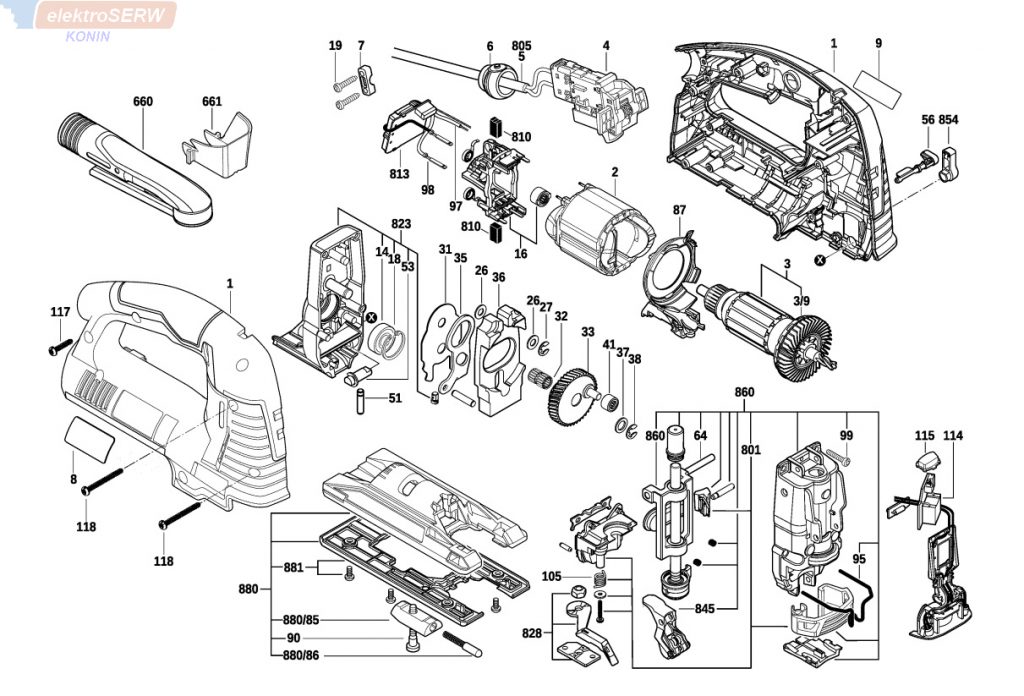 Würth wyrzynarka STP 140 EXACT-B 57067011A