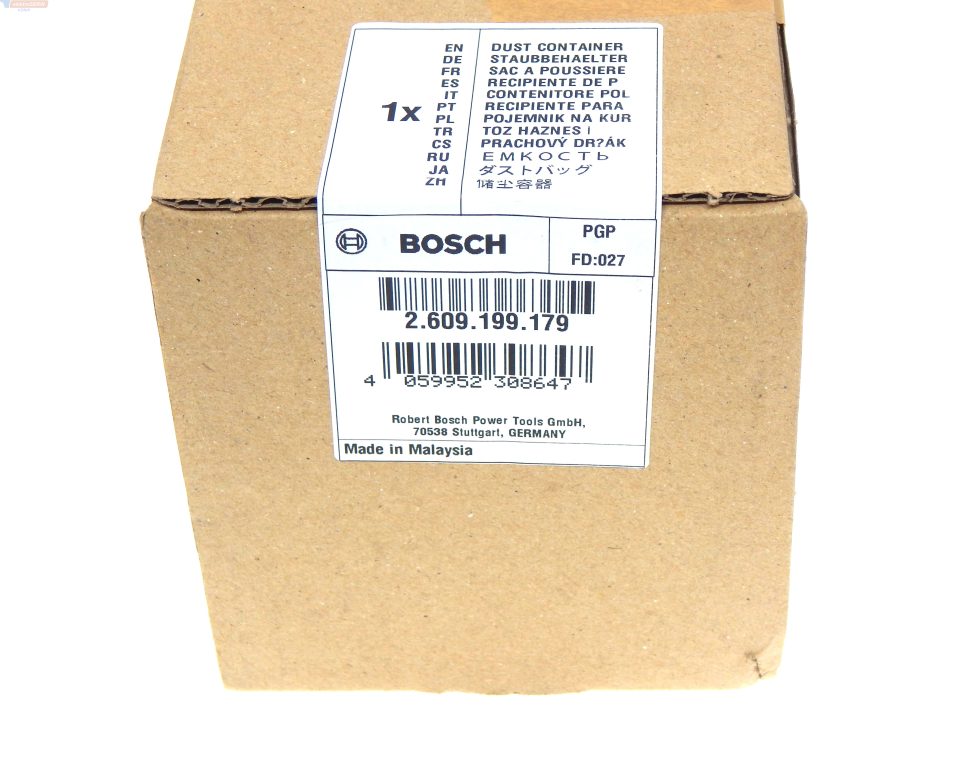 Bosch pojemnik na kurz do szlifierki mimośrodowej ROS20VS