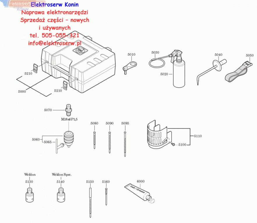 Fein wirnik do magnesówki KBM 32Q 53271007234