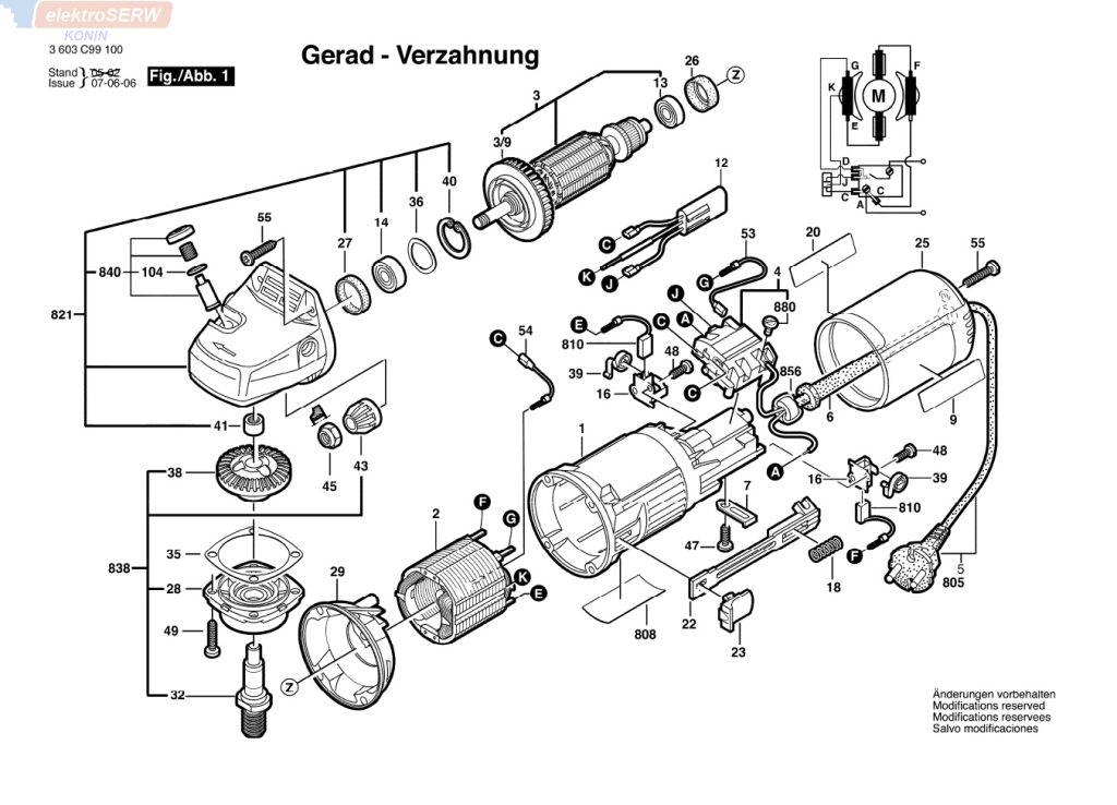 Bosch stojan 230V do szlifierki kątowej PWS 650 PWS 700