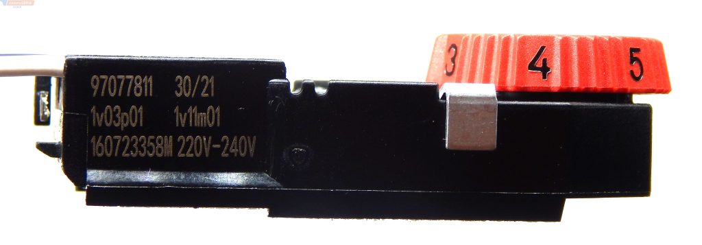 Bosch regulator prędkości obrotowych do szlifierki kątowej GWX 9-115 S