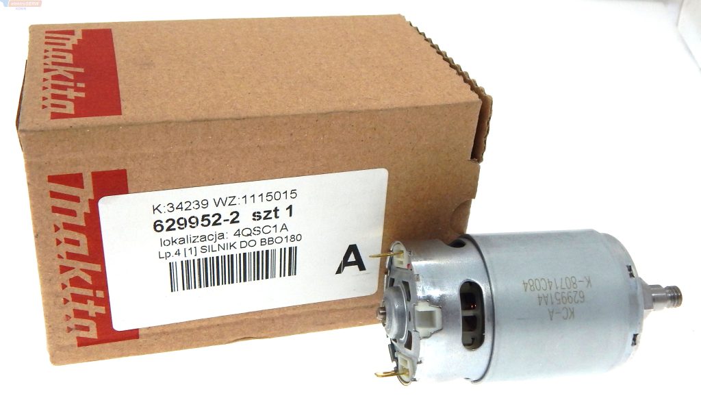 Makita silnik elektryczny do akumulatorowej szlifierki mimośrodowej BBO180 DBO180