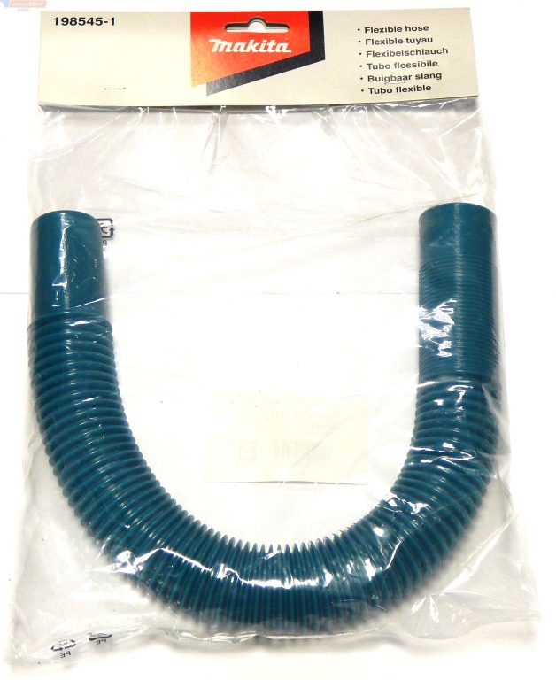 Makita wąż plastikowy do akumulatorowego odkurzacza samochodowego 4073L/4071L (niebieski)