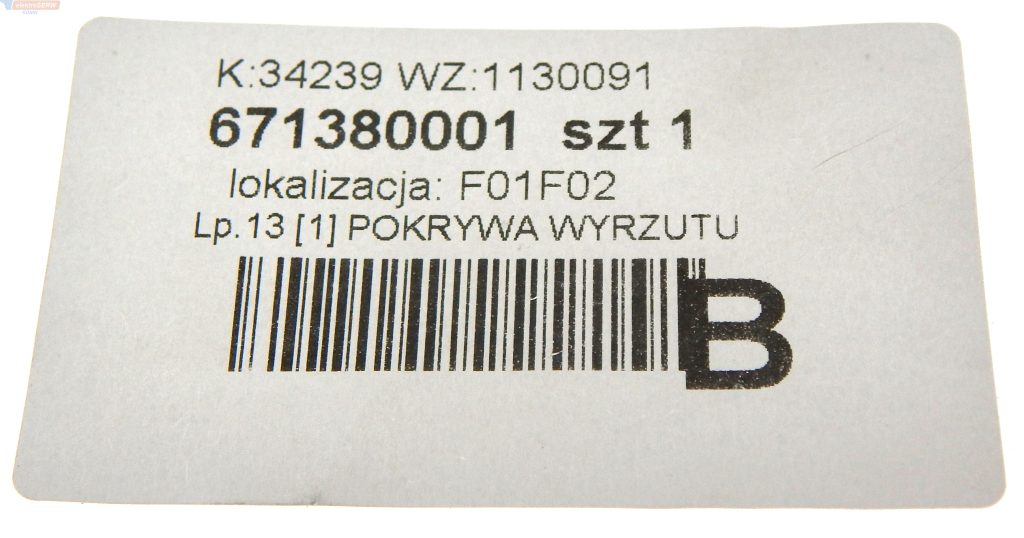 Makita pokrywa wyrzutu bocznego do kosiarki spalinowej PM-46 S PLM4618