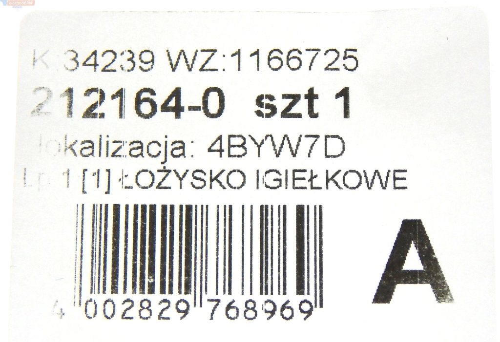 Makita łożysko igiełkowe do przycinarki spalinowej EK6101