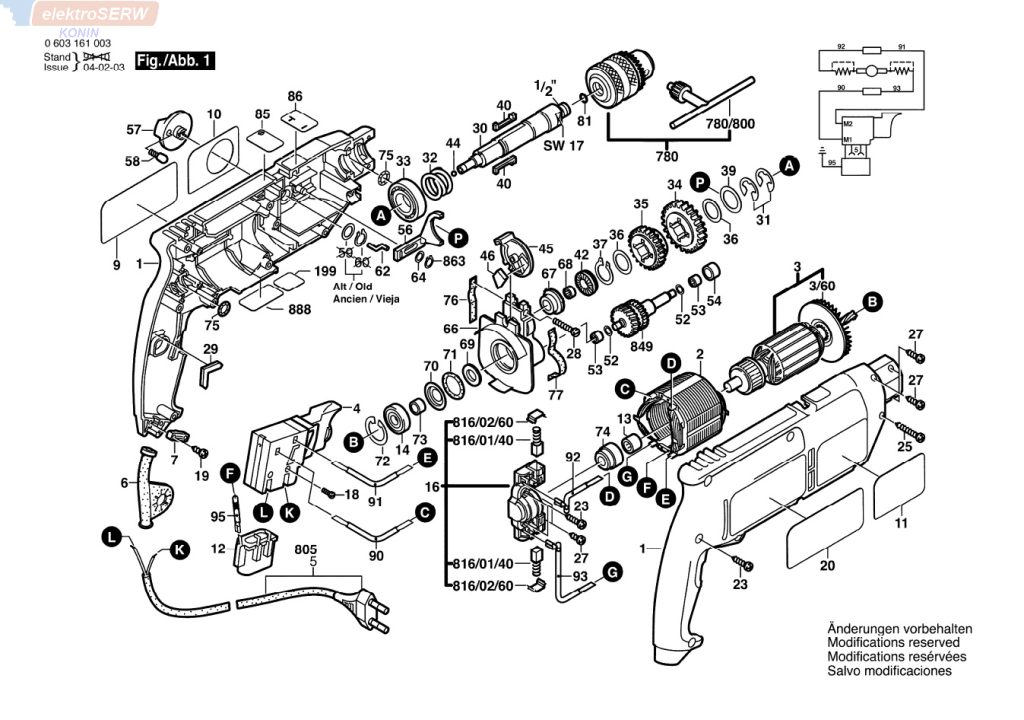 Bosch uchwyt wiertarski Ø 1,5-13 MM do wiertarki udarowej CSB 650-2