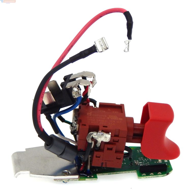 Bosch moduł elektroniczny z włącznikiem do akumulatorowej wiertarko-wkrętarki GSR 10,8 V-LI-2