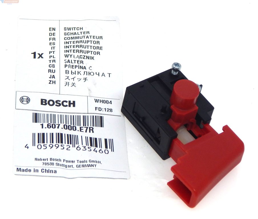 Bosch włącznik do mieszarki GRW 12 E GRW 18-2 E