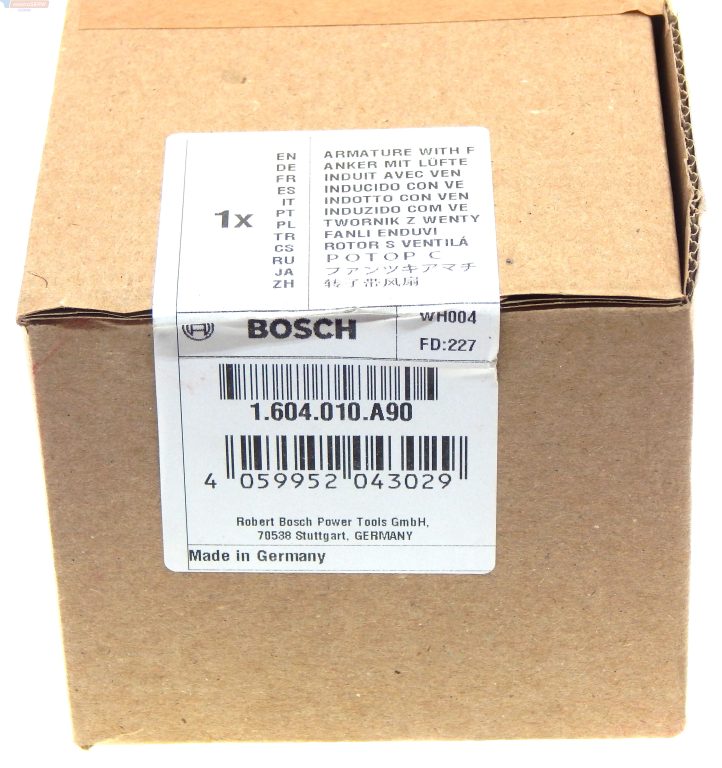Bosch wirnik 230V do szlifierki kątowej GWS 14-125 CE