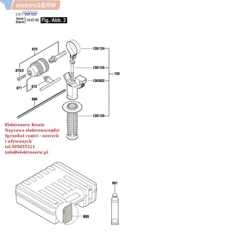 Bosch iglica do GBH 2-28 1613124098