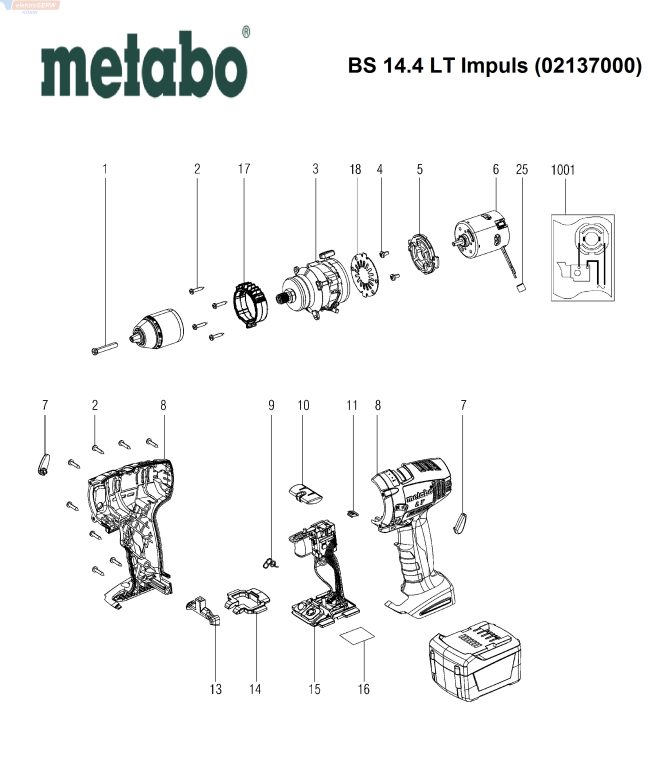 Metabo BS 14.4 LT Impuls (02137000)