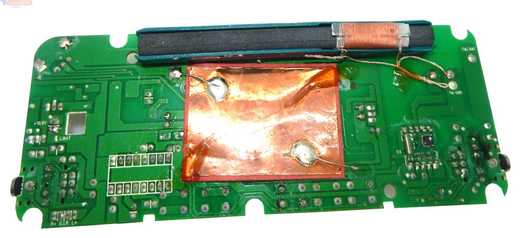 Makita układ scalony do radia budowlanego MR051