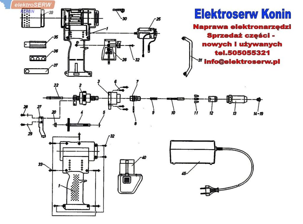 Gesipa rurka do akumulatorowej nitownicy AccuBird 14,4V