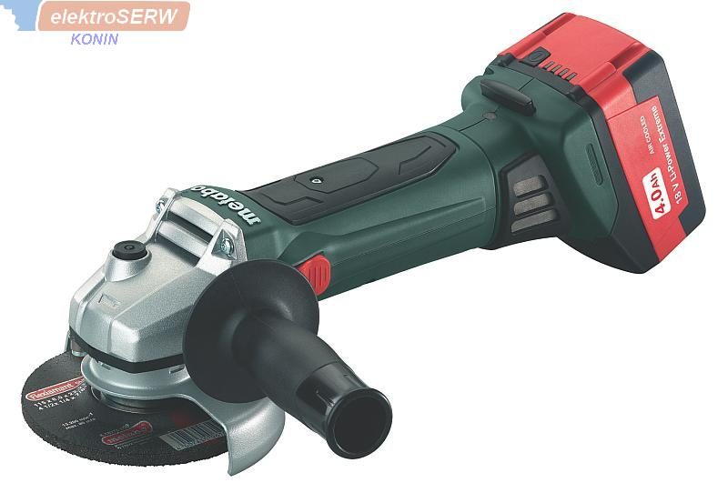 METABO Akumulatorowa szlifierka kątowa  W 18 LTX 125 Quick