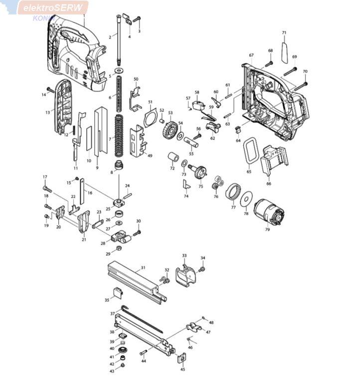 Makita zszywki 10,5x13 ocynkowane do akumulatorowego zszywacza DST221