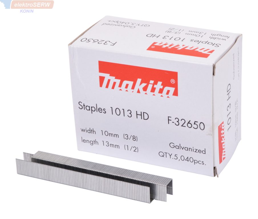 Makita zszywki 10,5x13 ocynkowane do akumulatorowego zszywacza DST221