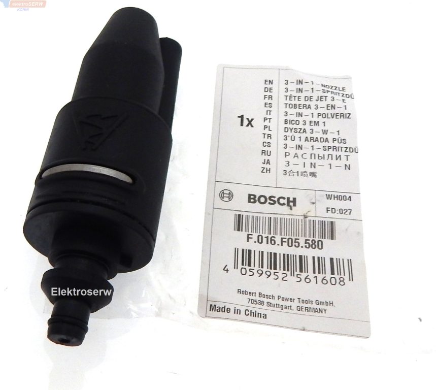 Bosch dysza 3-w-1 do myjki ciśnieniowej UniversalAquatak 130