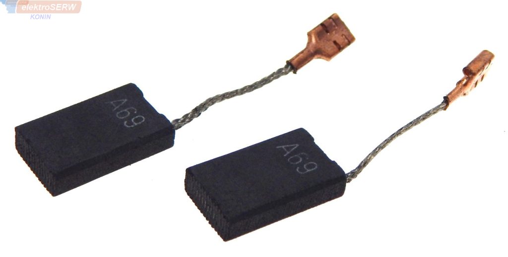 Bosch zestaw szczotek węglowych 10 x 1617014126 do młota udarowo-obrotowego GBH 11 DE