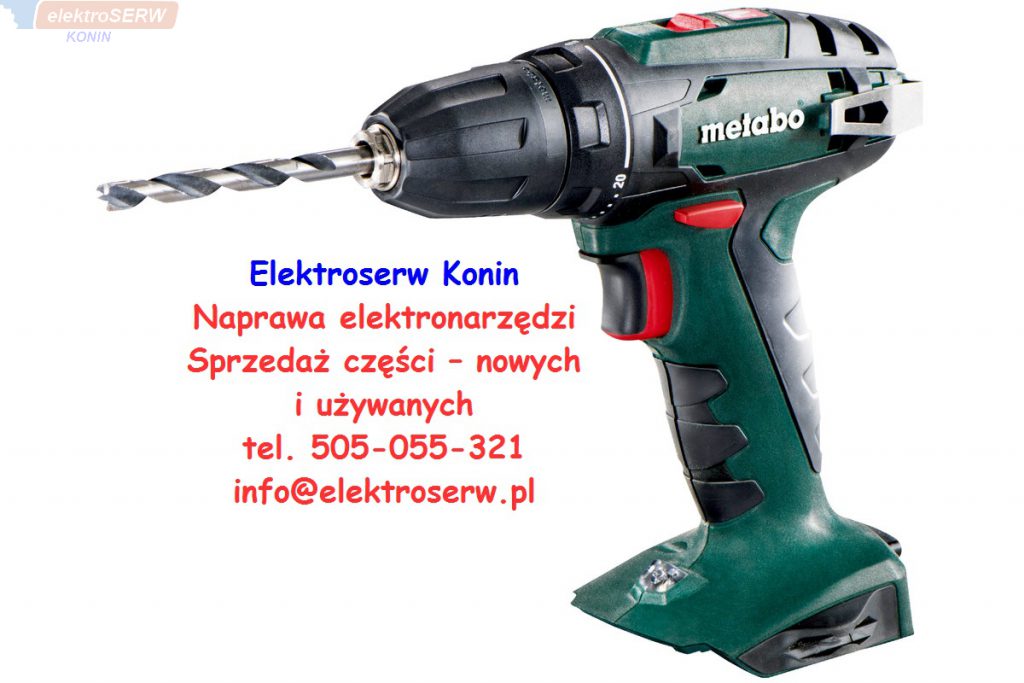 Metabo schemat części zamiennych do BS 18