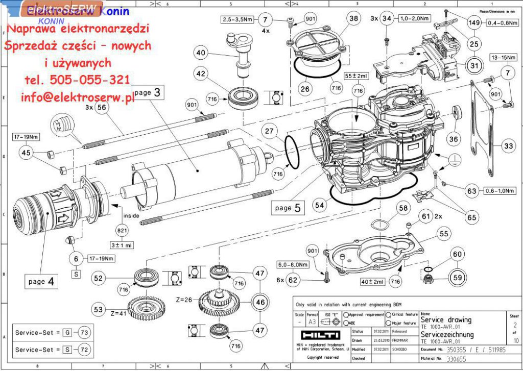 Hilti bijak do TE 1000