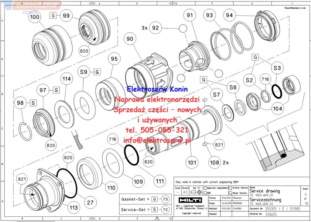 Hilti bijak do TE 1000