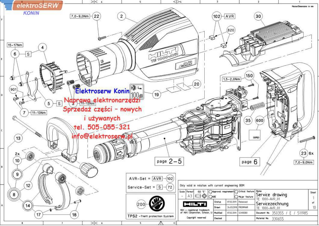 Hilti bijak do TE 1000