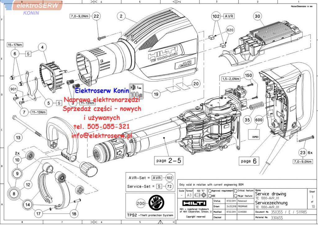 Hilti wentylator do TE 1000 355405