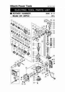 Hitachi wirnik 360768E DH30PC2