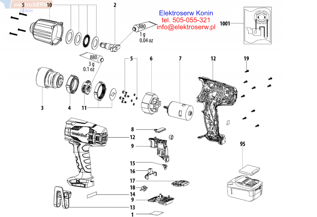 METABO SSW 18 LTX 600 AKUMULATOROWE ZAKRĘTAKI UDAROWE schemat