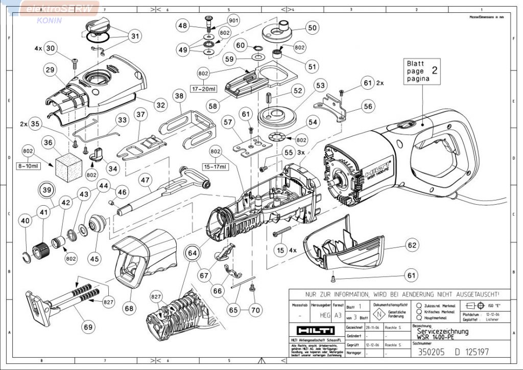 Hilti uchwyt brzeszczota WSR 1400 2117760