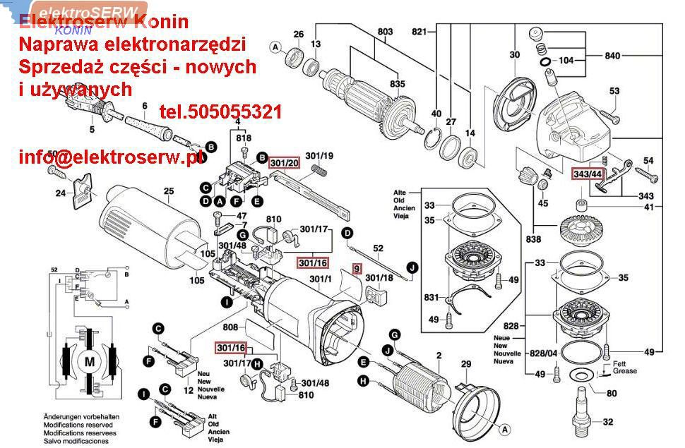 Bosch wirnik do szlifierki GWS 10 1604010640