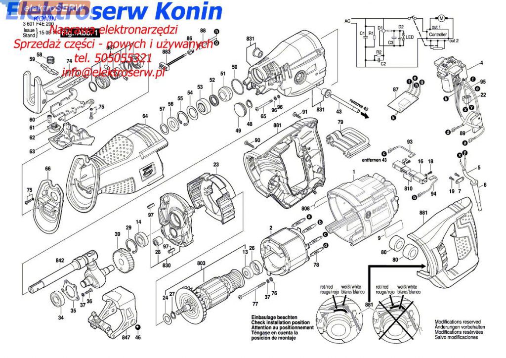 Bosch stojan do GSA 1300 PCE 2610015551