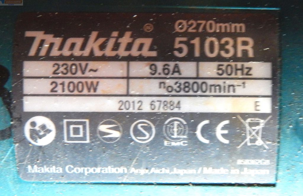 Makita 5103R części zamienne