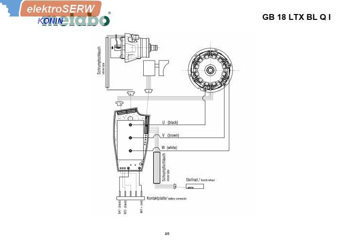 Metabo Rękojeść wiertarki GB 18 LTX BL Q I 03827000 314001020