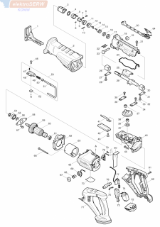 Makita BJR181 stojan LXT Li-ion 18V 639107-8