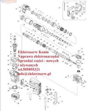 Makita koło zębate 325899-5  do młota HM1101C