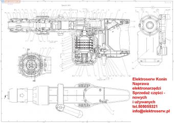 Hilti TE 805 młot wyburzeniowy - nr kat 26299 Cylinder assy