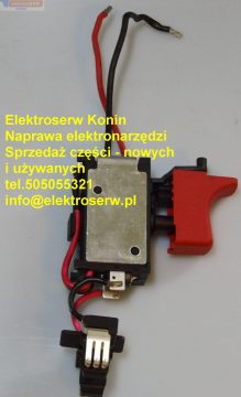 BOSCH włącznik GSR18-2 18V 2607202069 3601j18300