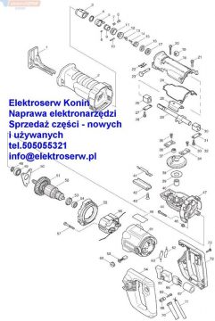 Makita tuleja 418311-3 do piły posuwowej JR3050T